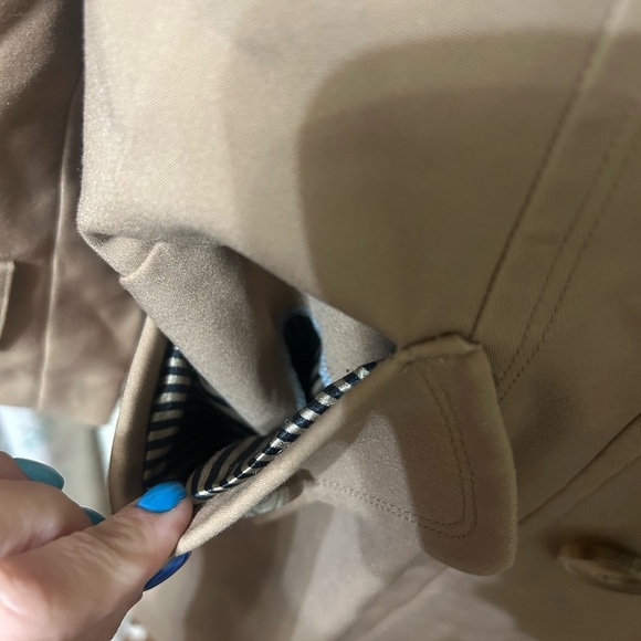 Anthropologie Jade Melody Tam Double Breasted Brown Riding Jacket Size Medium - Picture 3 of 7